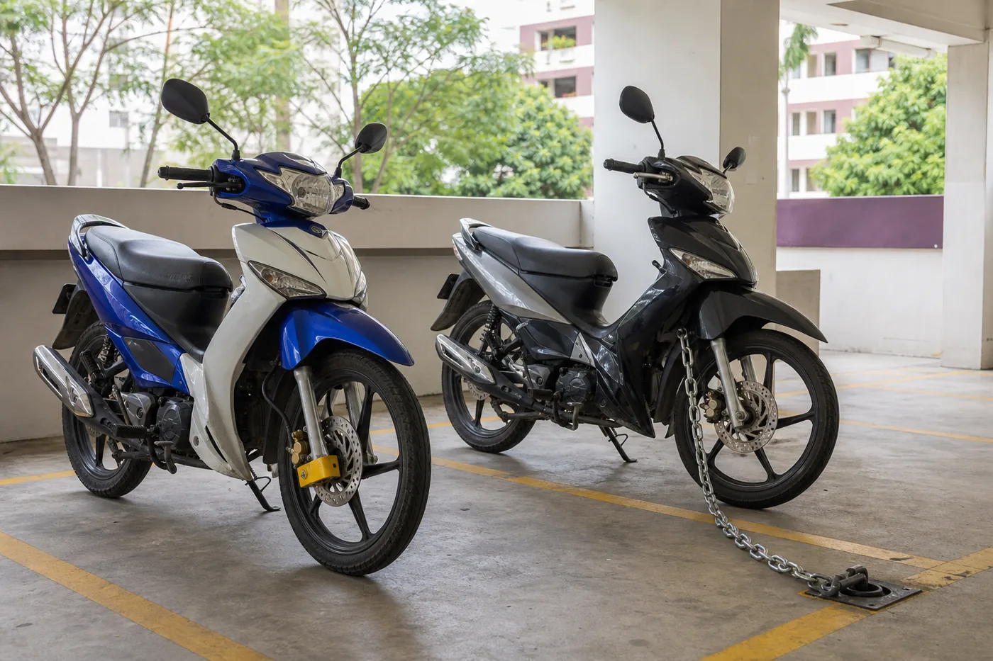 Kunci Disc vs Rantai Motosikal: Pilih Ikut Cara Parkir